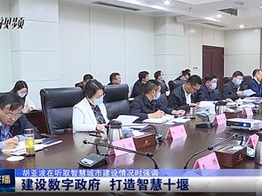 胡亞波在聽取智慧城市建設情況時強調 建設數字政府 打造智慧十堰